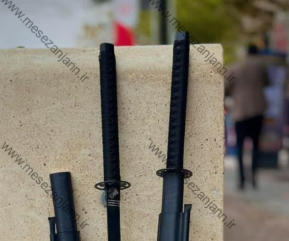 شمشیر سامورایی فول مشکی 3 شمشیر سامورایی فول مشکی