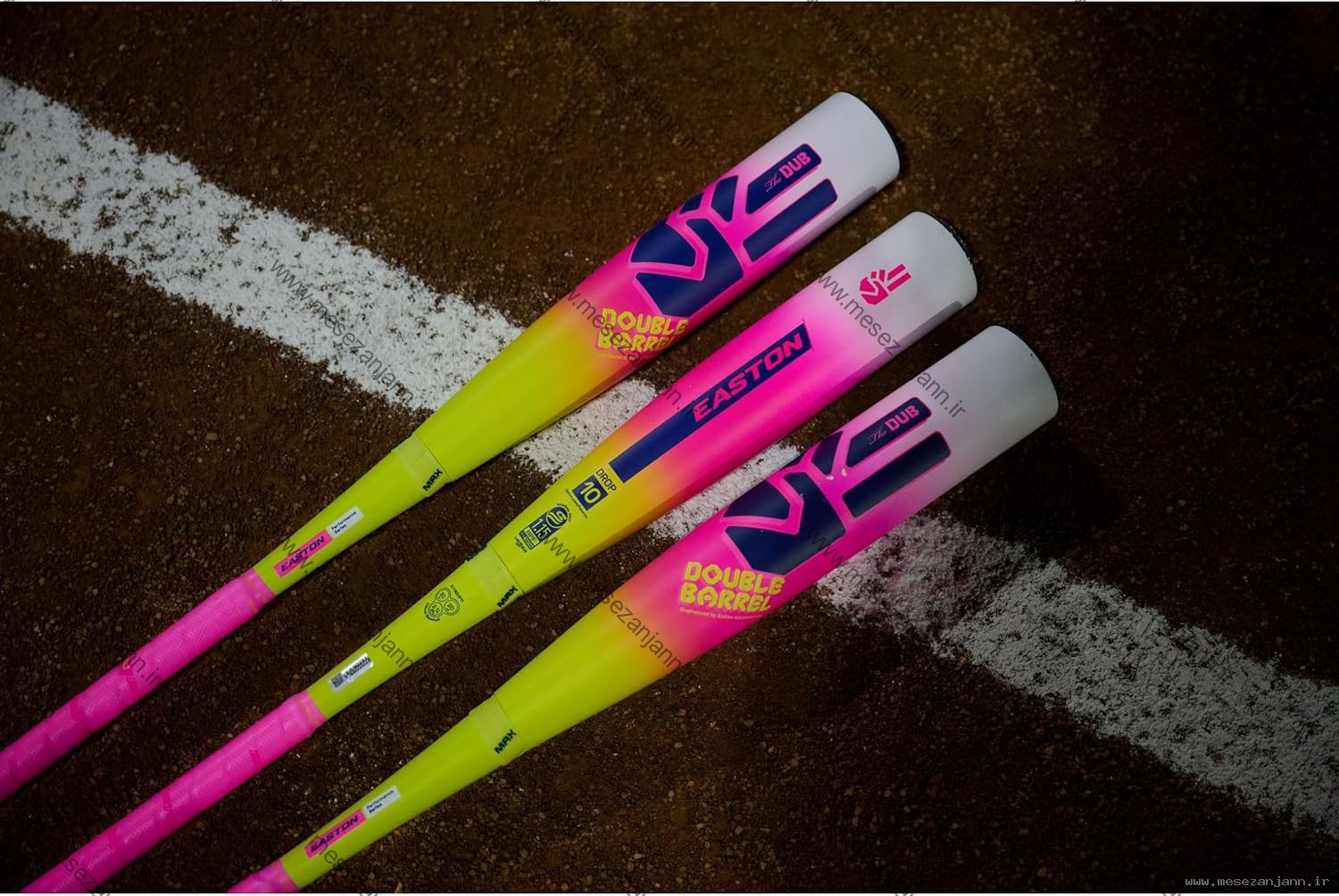 چوب بیسبال حرفه ای Easton 2 چوب بیسبال حرفه ای Easton