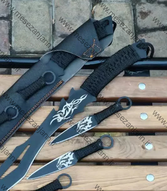 ست پرتابی نینجا مدل اژدها 3 ست پرتابی نینجا مدل اژدها