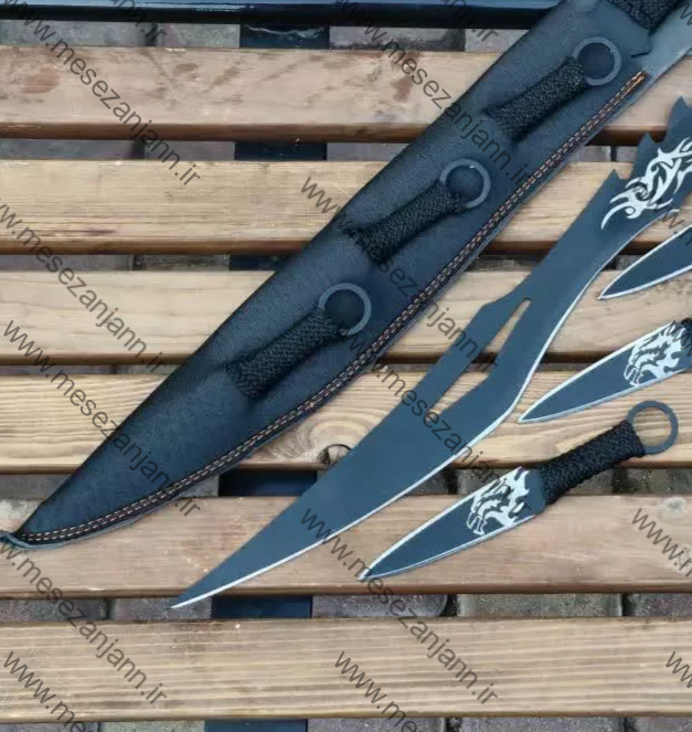 ست پرتابی نینجا مدل اژدها 2 ست پرتابی نینجا مدل اژدها