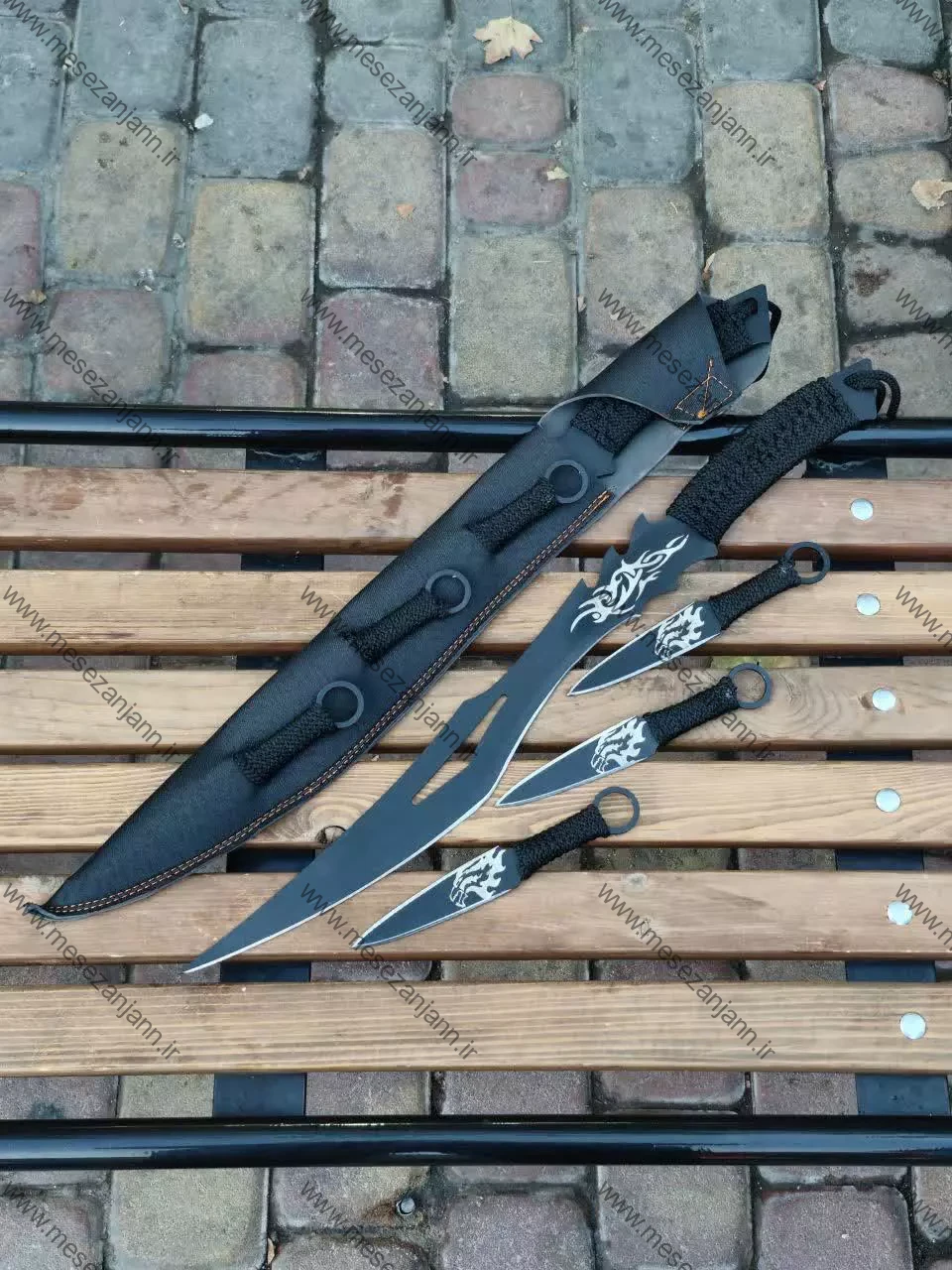 ست پرتابی نینجا مدل اژدها 1 ست پرتابی نینجا مدل اژدها