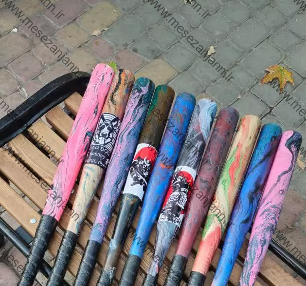 چوب بیسبال مدل فانتزی 3 چوب بیسبال مدل فانتزی