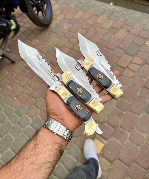 چاقوی نیم غلاف دنده ای