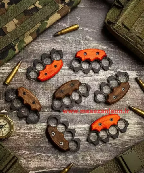 پنجه بکس دسته چوبی