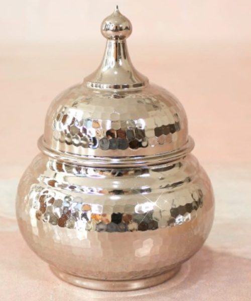 قندان مسی روکش کرومی