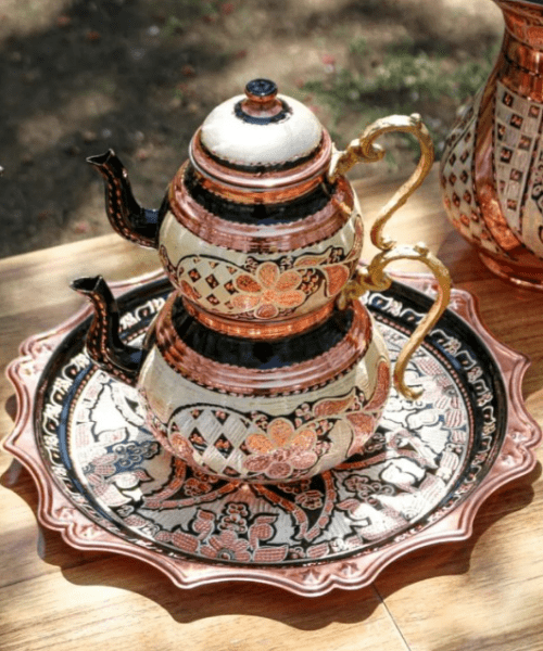 سینی نقره کوب ممتاز