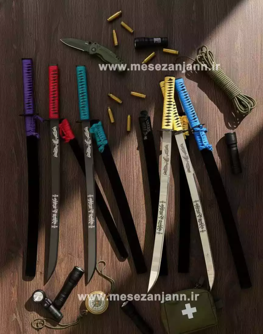 شمشیر سامورایی تمرینی 1 شمشیر سامورایی تمرینی