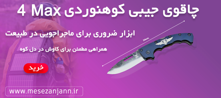 چاقوی طبیعت گردی