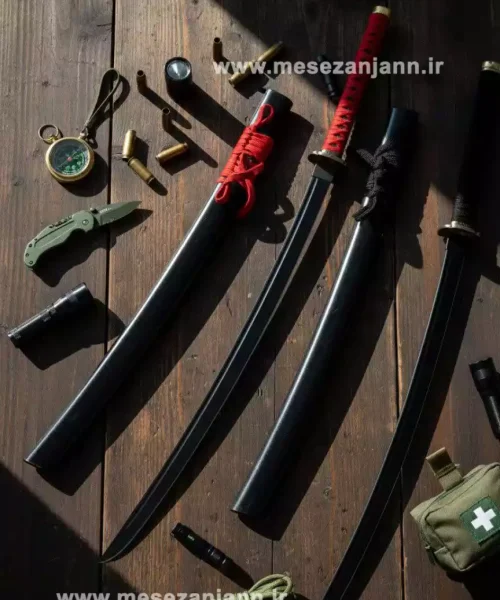 شمشیر سامورایی 8 میل مشکی