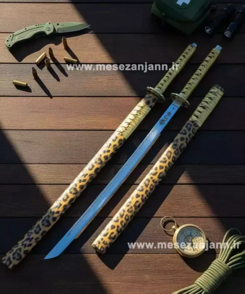 شمشیر سامورایی پلنگی