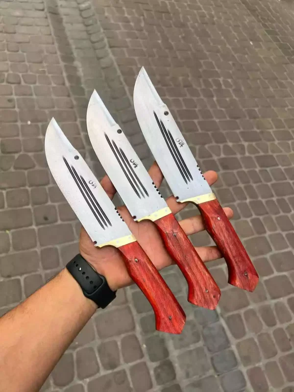 چاقوی شکاری فولادی تیزرو