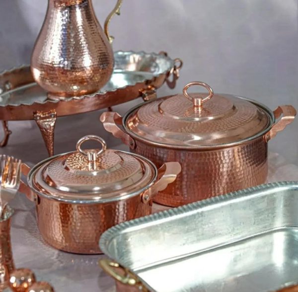 ست 4 عددی قابلمه مسی