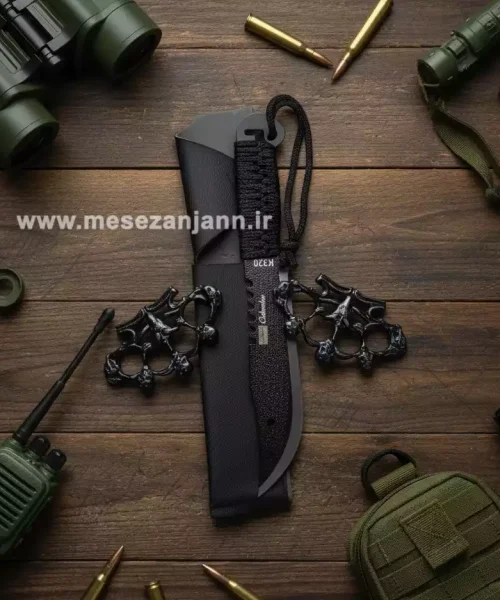 ست 2 عددی پنجه بکس همراه با کارد شکاری