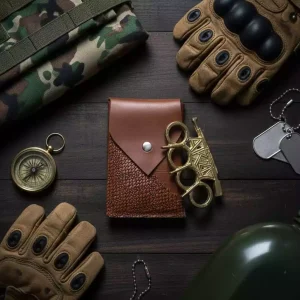 پنجه بکس AK47 طلایی همراه با کیف