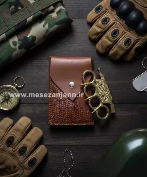 پنجه بکس AK47 طلایی همراه با کیف