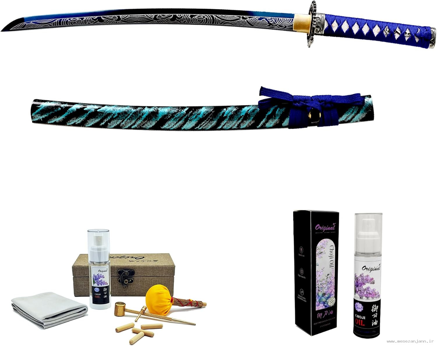 شمشیر سامورایی مدل واکازاشی 1 شمشیر سامورایی مدل واکازاشی