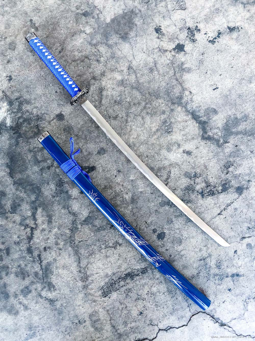 شمشیر سامورایی مدل Blue Dragon 1 شمشیر سامورایی مدل Blue Dragon