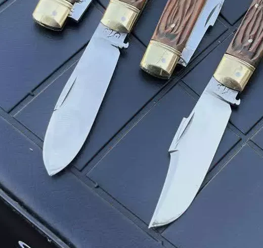 چاقوی دسته زنجانی ضد زنگ 2 چاقوی دسته زنجانی ضد زنگ