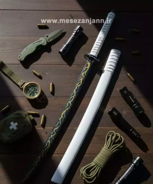 شمشیر سامورایی 1 متری مدل زنیتسو