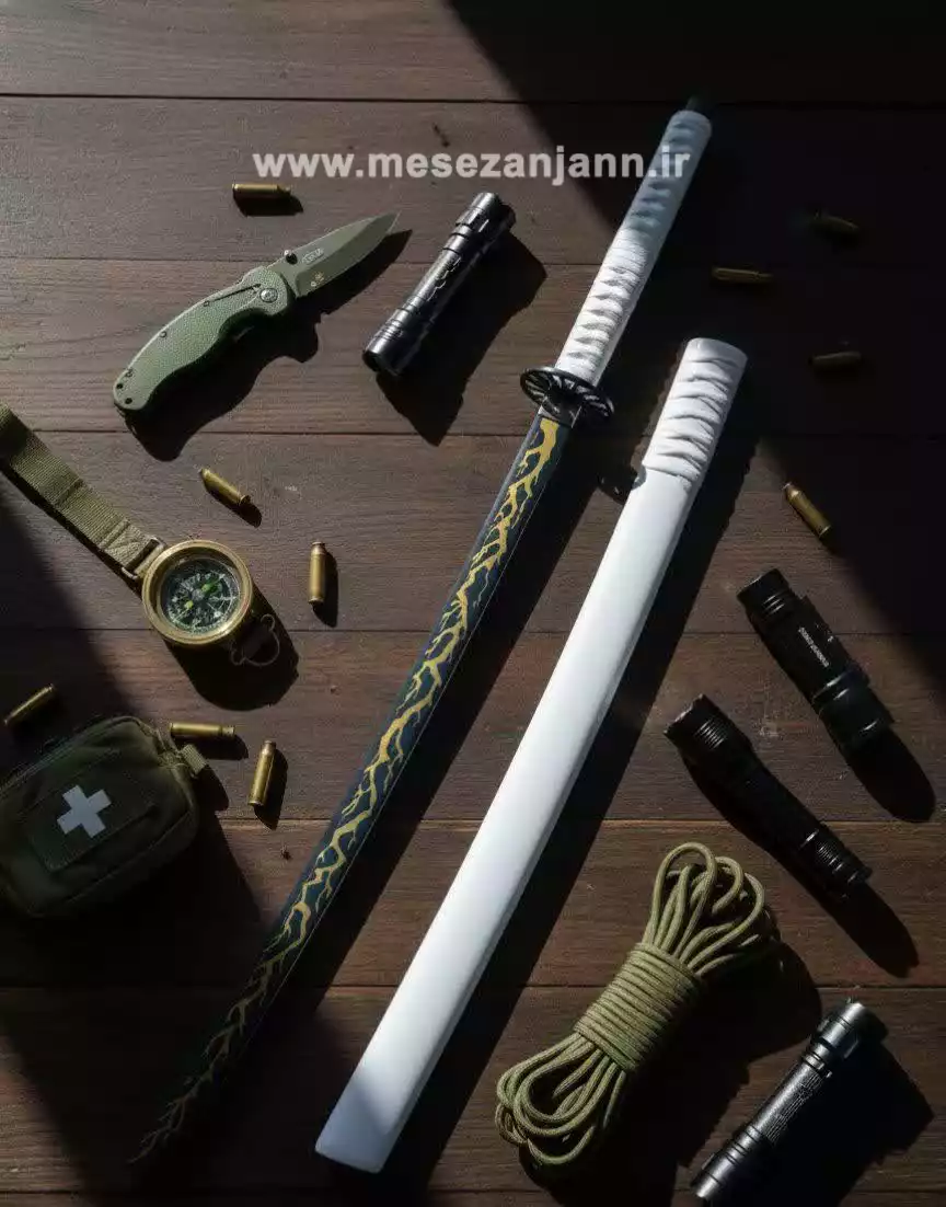 شمشیر سامورایی 1 متری مدل زنیتسو 1 شمشیر سامورایی 1 متری مدل زنیتسو