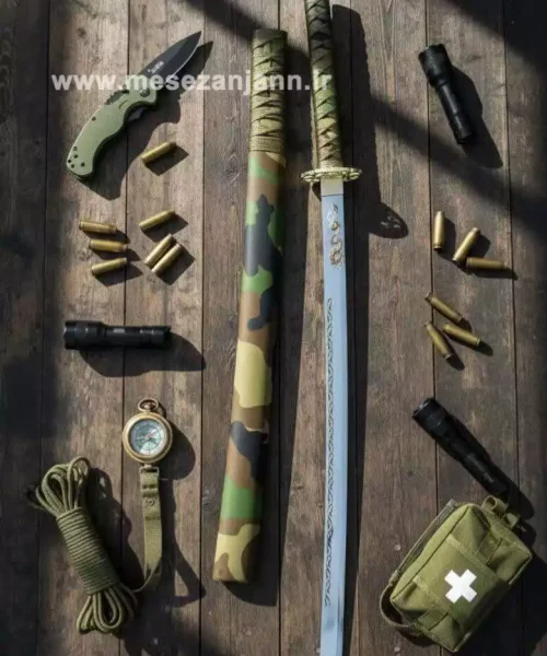 شمشیر سامورایی 1 متری نظامی