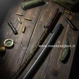 شمشیر سامورایی کاتانا 1 متری Black And Red