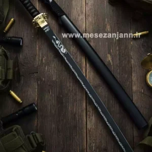 شمشیر سامورایی کاتانا 1 متری Black Face