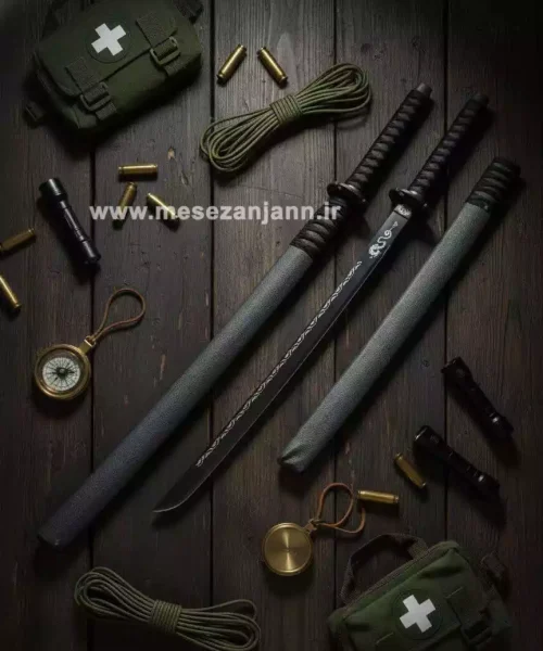 شمشیر سامورایی کاتانا Full Black