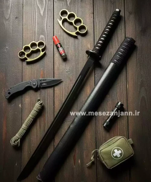 شمشیر سامورایی کاتانا نینجاتو مشکی