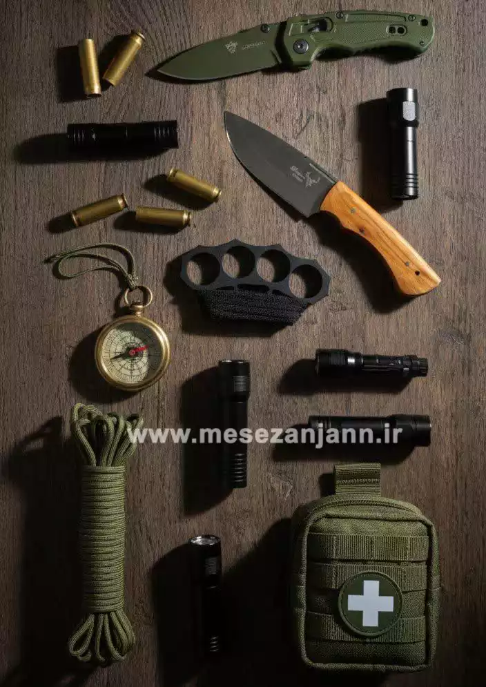 ست تخفیفی پنجه بوکس و کارد شکاری 1 ست تخفیفی پنجه بوکس و کارد شکاری