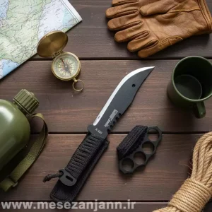 ست تخفیف دار پنجه بوکس و چاقوی شکاری K320