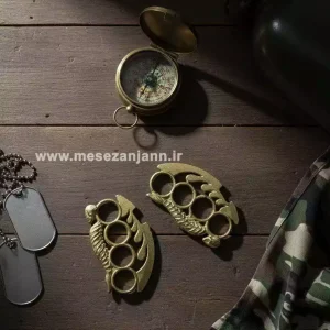 پنجه بوکس برنزی طرح دار